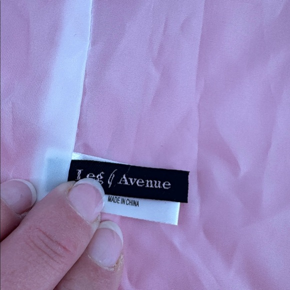 Leg Avenue Pink and White Santa Costume - Picture 4 of 6